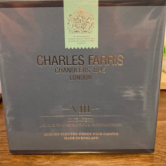 CHARLES FARRIS CHANDLERS 1845 LONDON VIII JASMINE ORANGE BLOSSOM GREEN MULBERRY - Picture 1 of 2